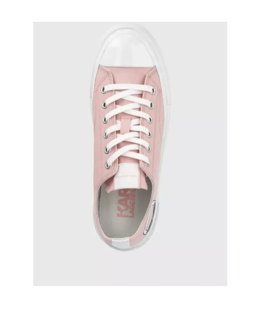 Logo-Print Lacing Low-Cut Casual Sneakers