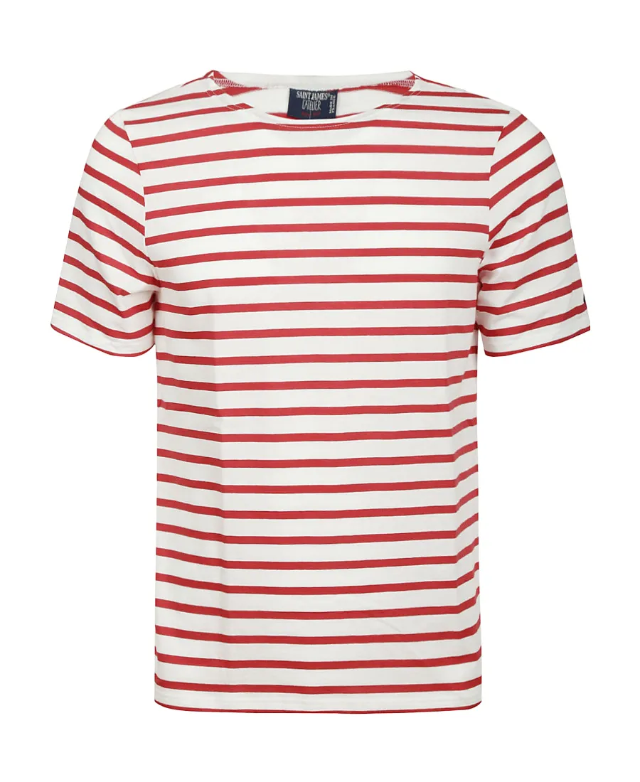 Saint James Striped Crewneck T-Shirt