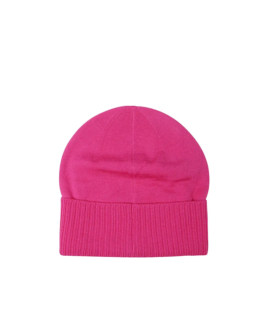 Logo-Motif Knitted Beanie