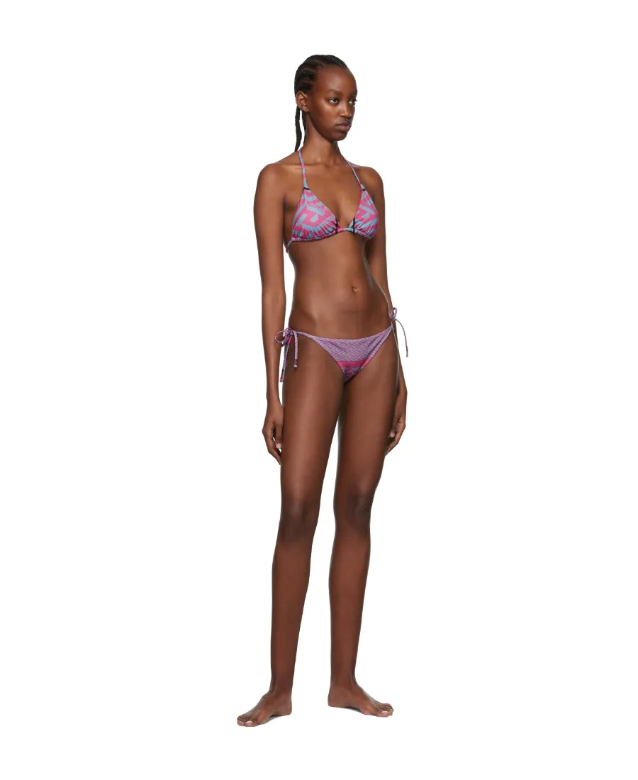 Greca Side-Tie Bikini Bottoms