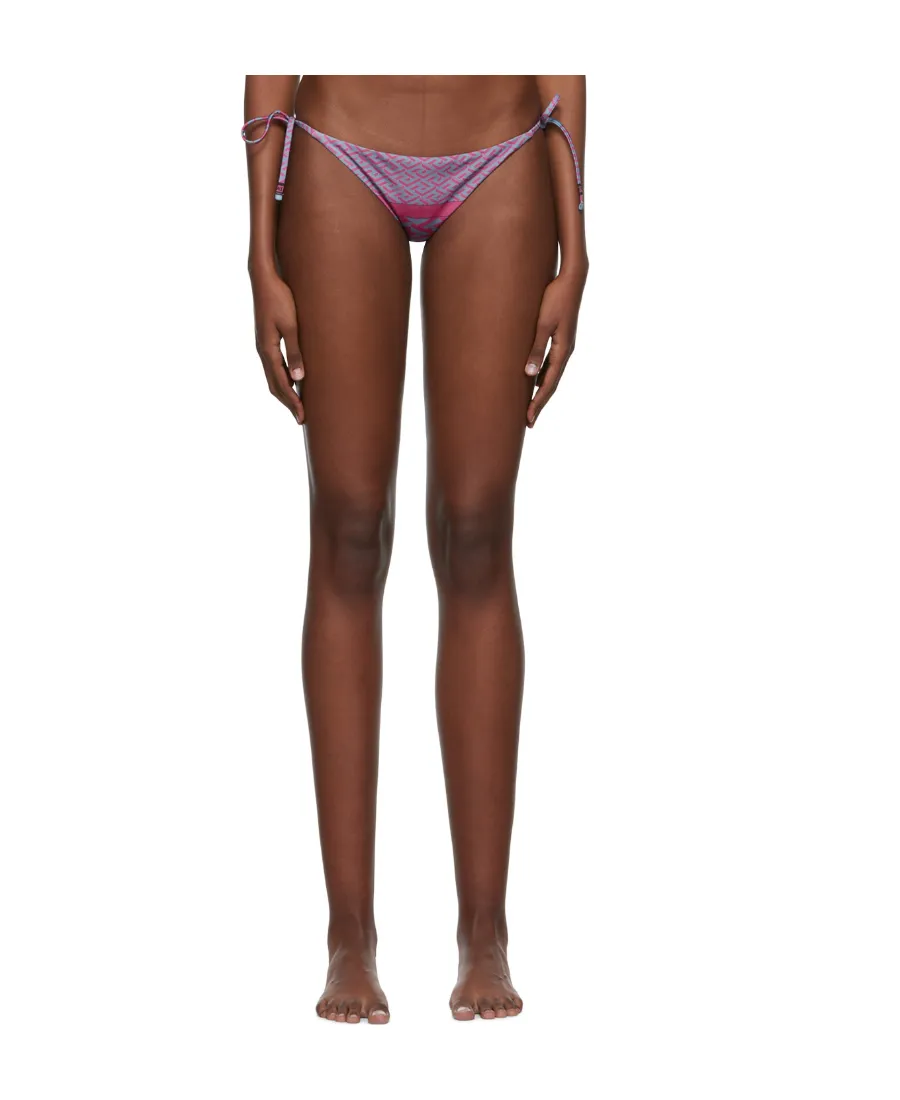 Greca Side-Tie Bikini Bottoms