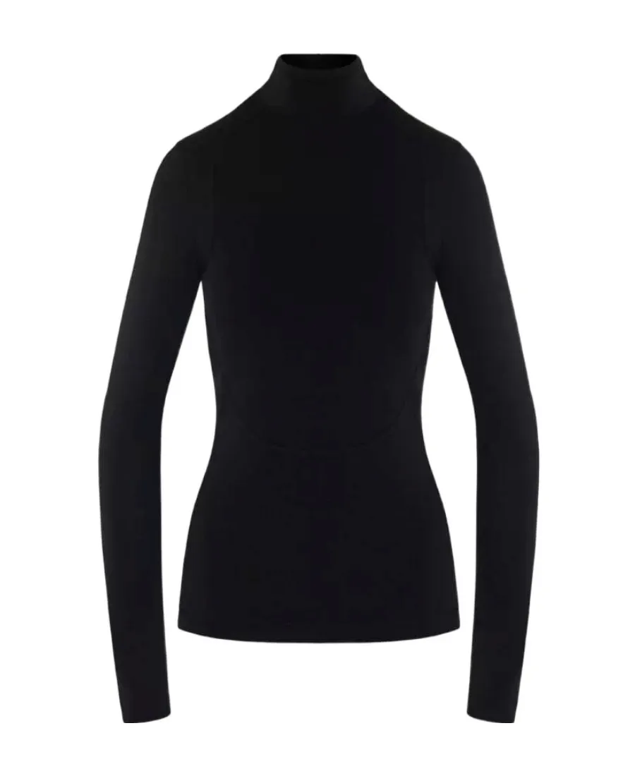 Digged And Cut Stretch Knitted Pullover