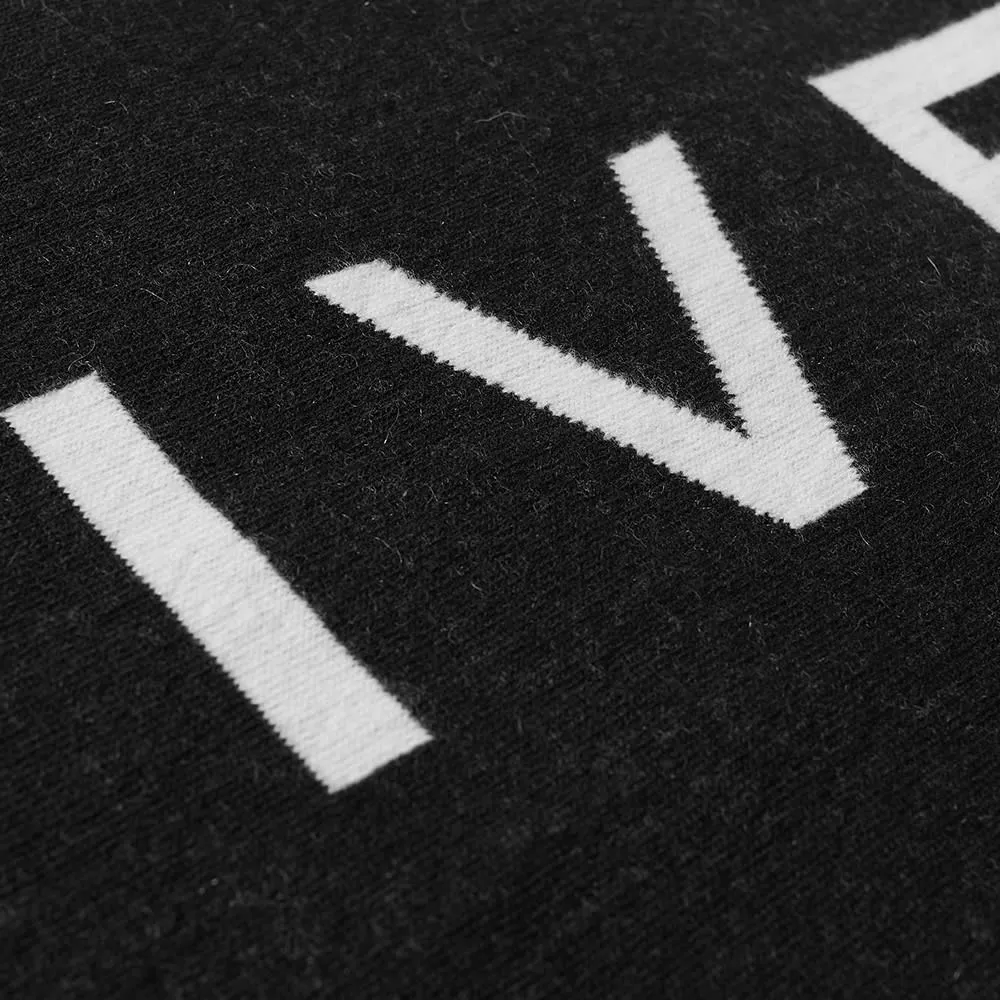 Givenchy Reversible Logo-Intarsia Knitted Scarf