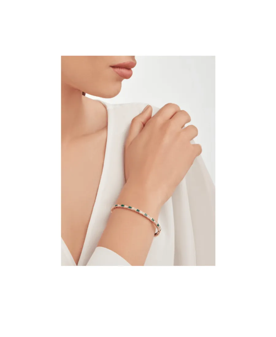 Serpenti Viper 18-Carat Rose Gold Bracelet