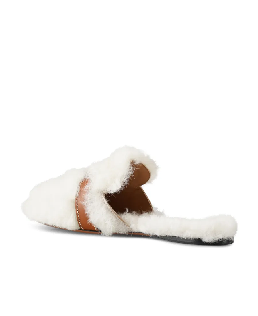 Gate Mule In Shearling