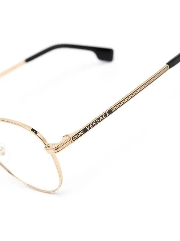 Versace Eyewear Round Frame Glasses