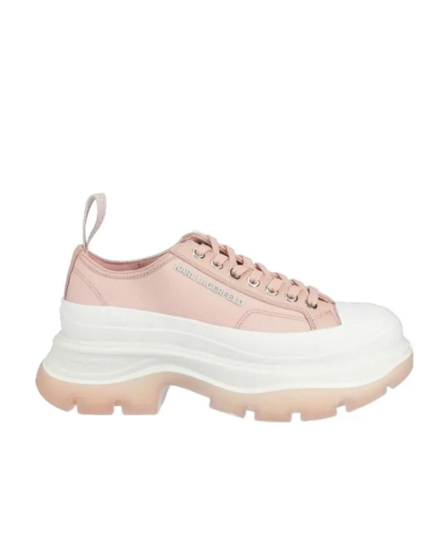Thick Sole Logo Lacing Casual Sneakers