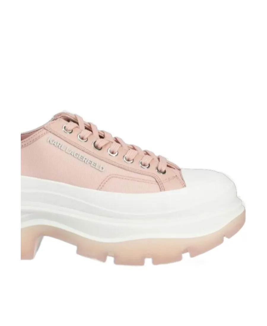 Thick Sole Logo Lacing Casual Sneakers