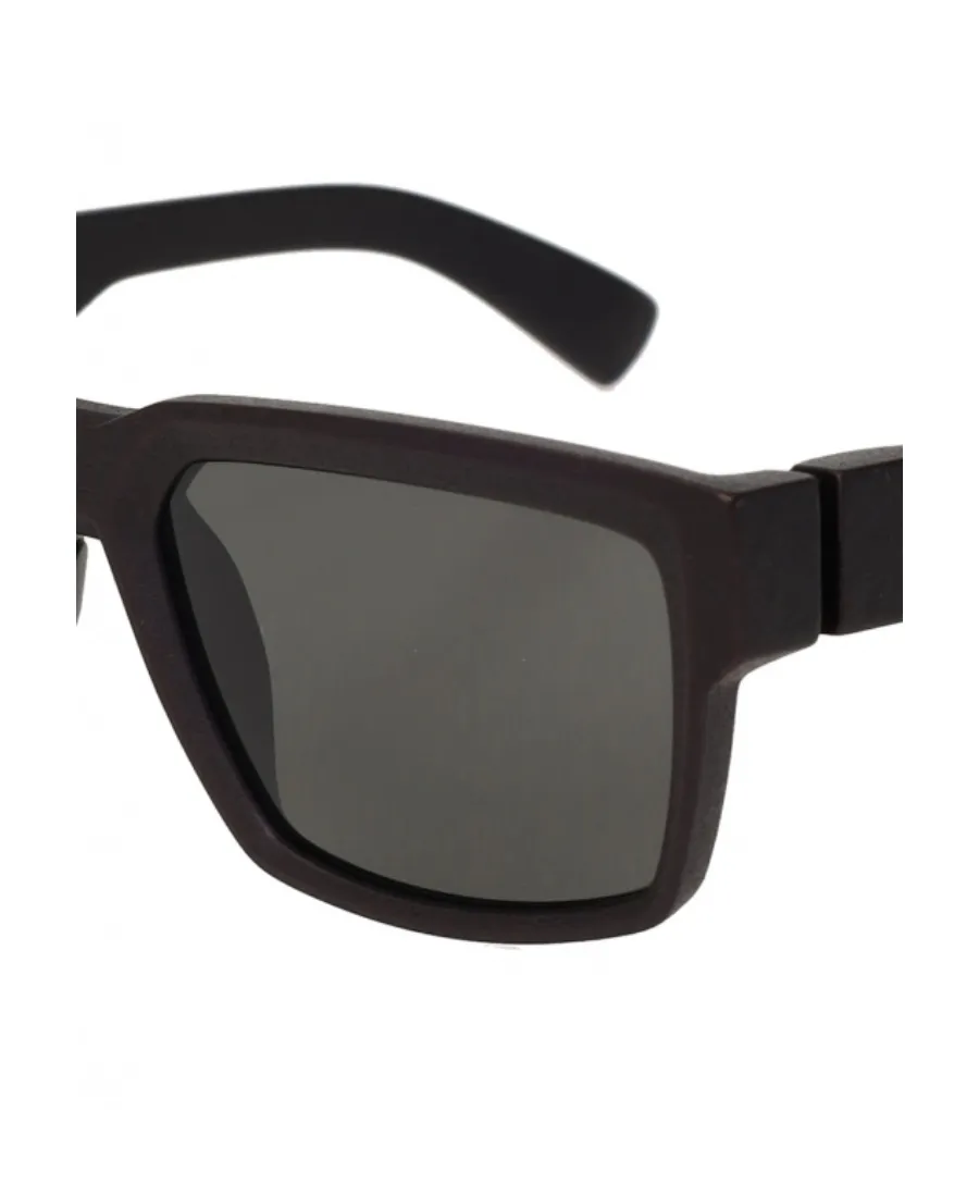 Black Logo Sunglasses
