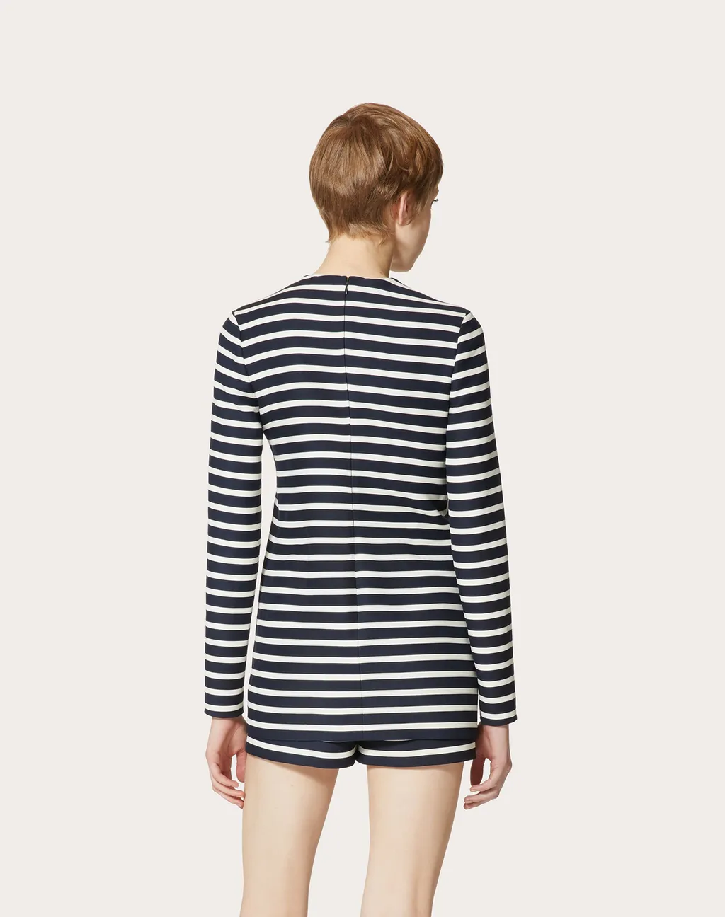 Stripe Print Jumpsuit
