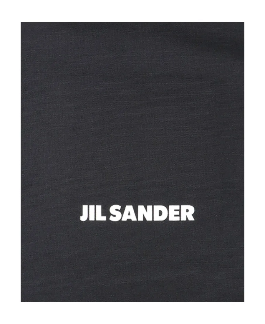 Jil Sander Logo Printed Tote Bag