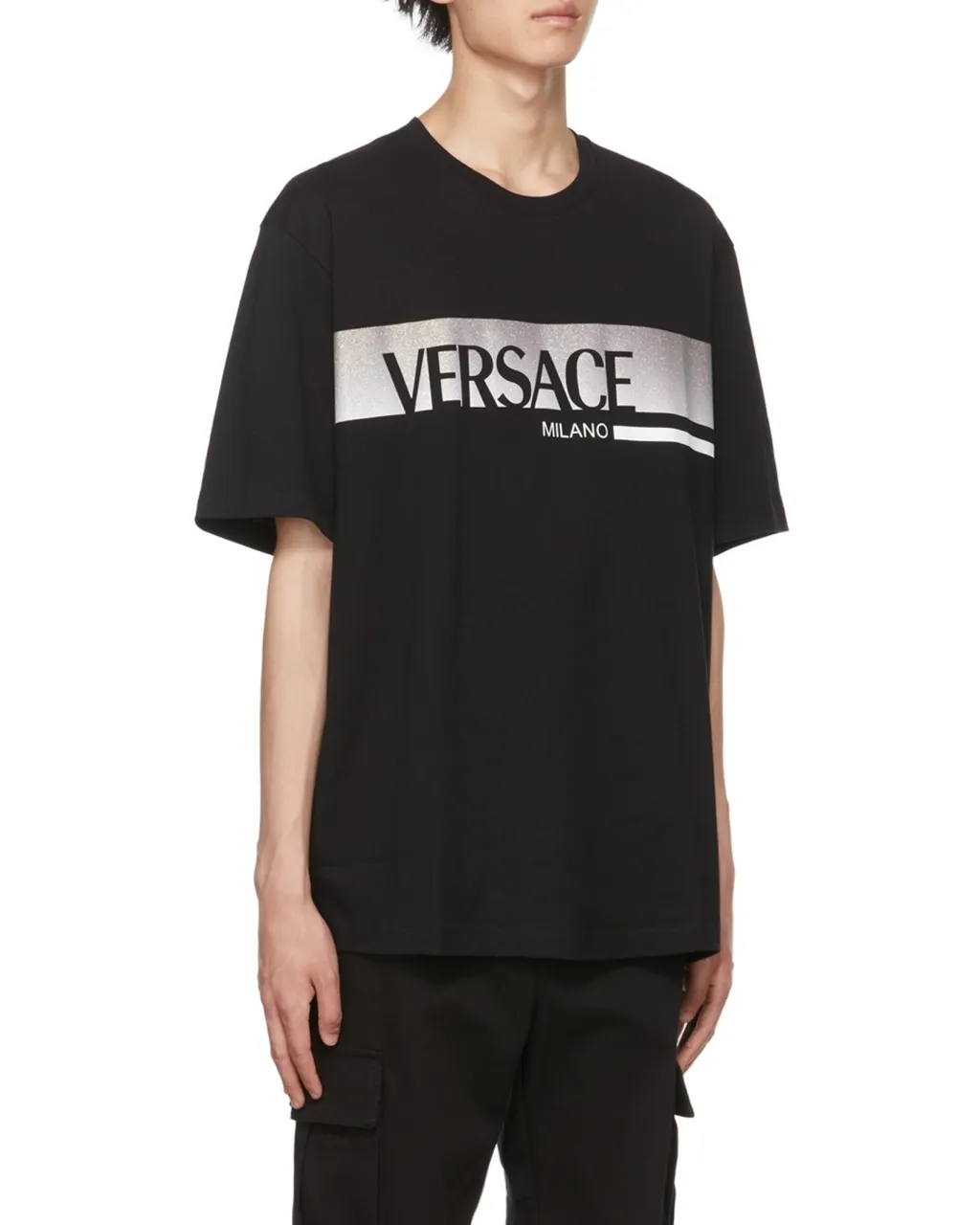 Glitter Metallic Logo T-Shirt