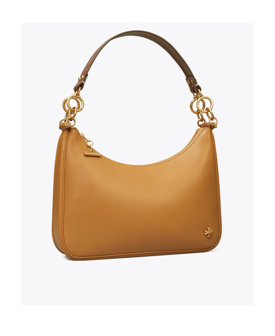 Logo-Plaque Detail Shoulder Bag