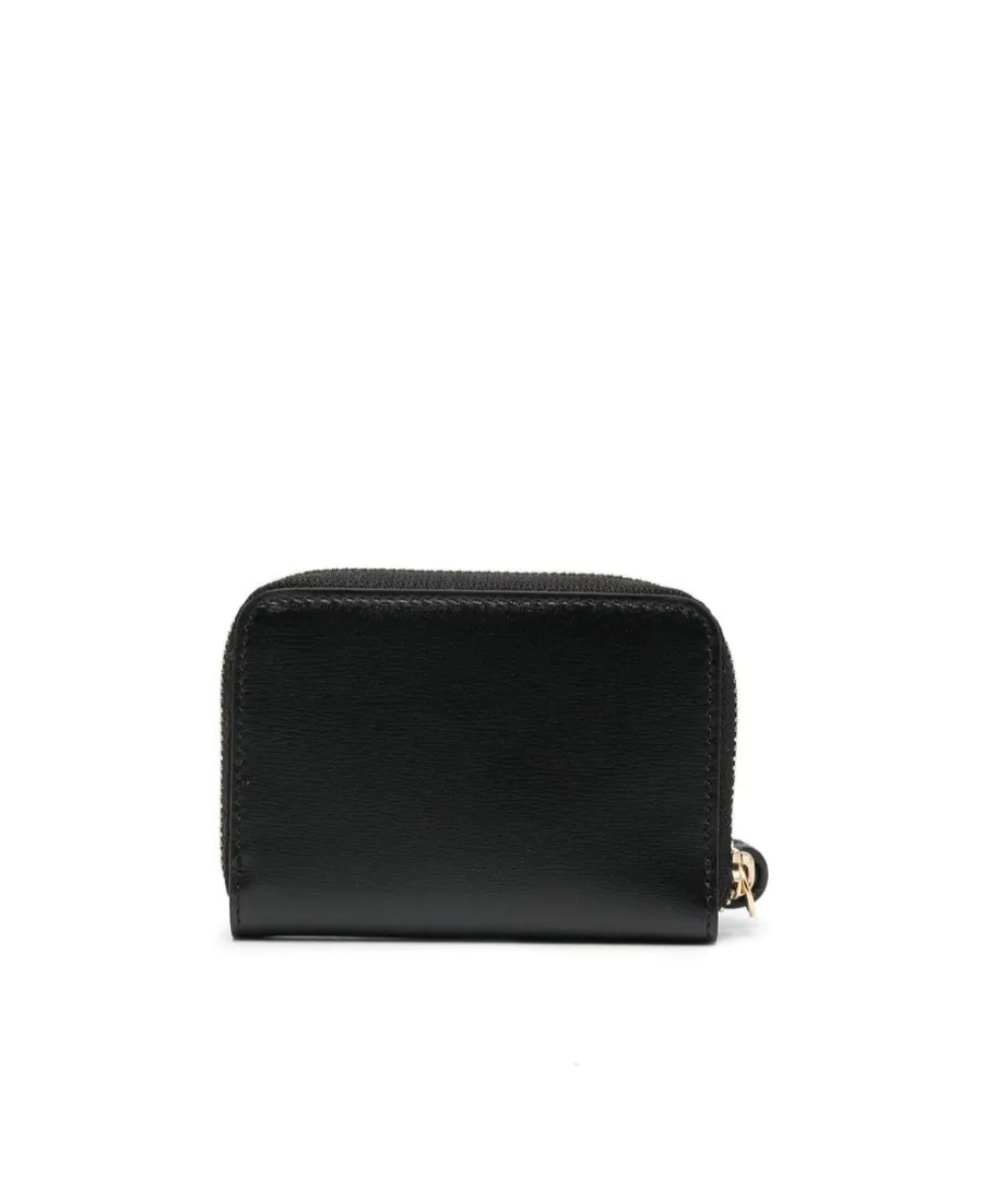Jil Sander Logo-Plaque Zipped Wallet