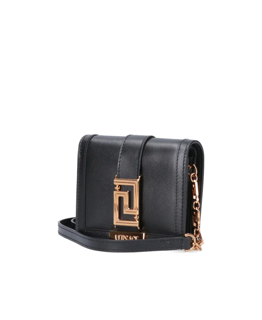 Versace Logo Detailed Fold-Over Wallet