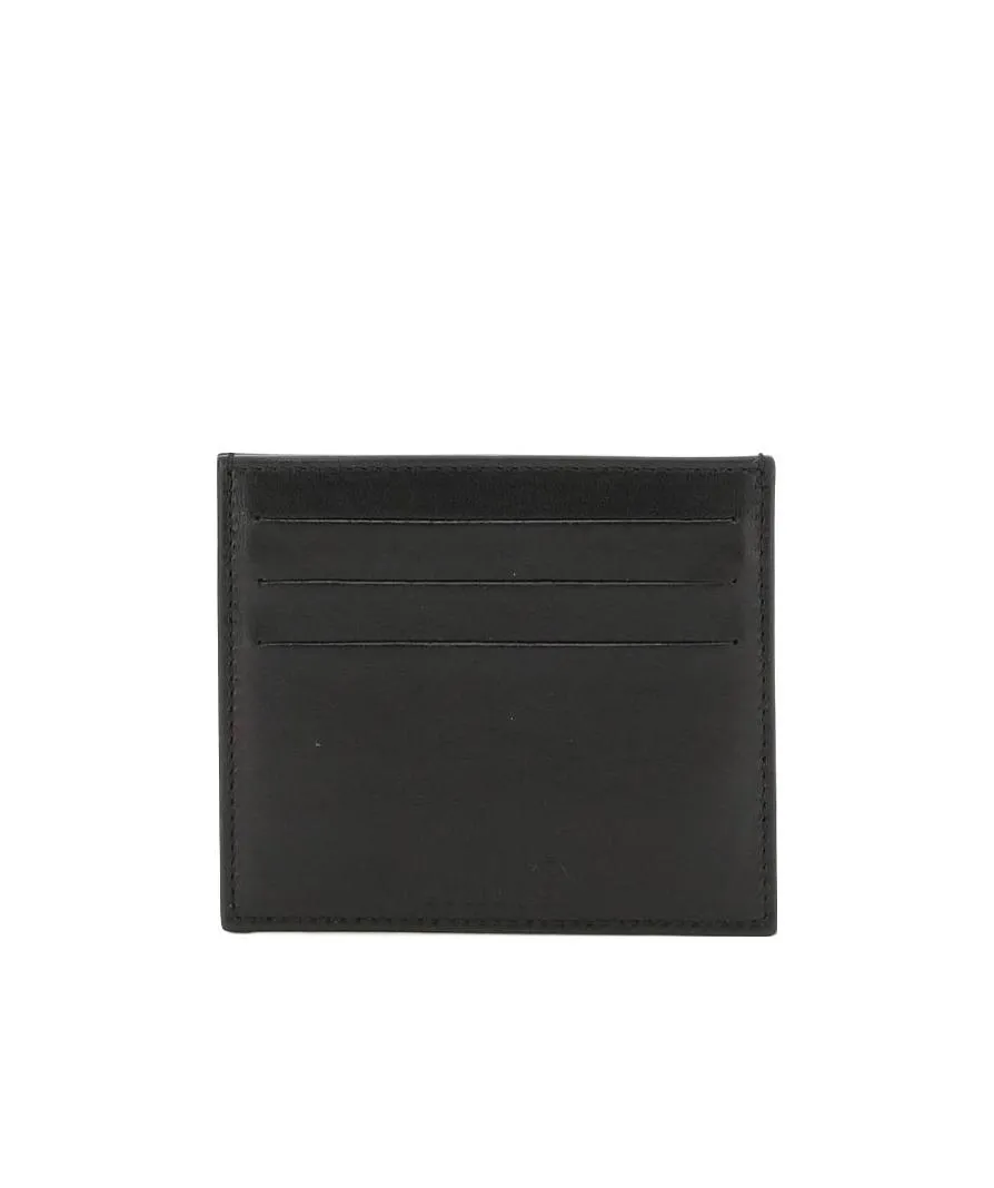 Mm6 Maison Margiela Signature Stich Logo Debossed Cardholder