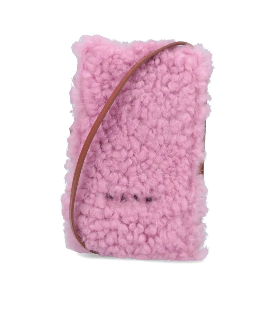 Marni Museo Logo Embroidered Shoulder Bag