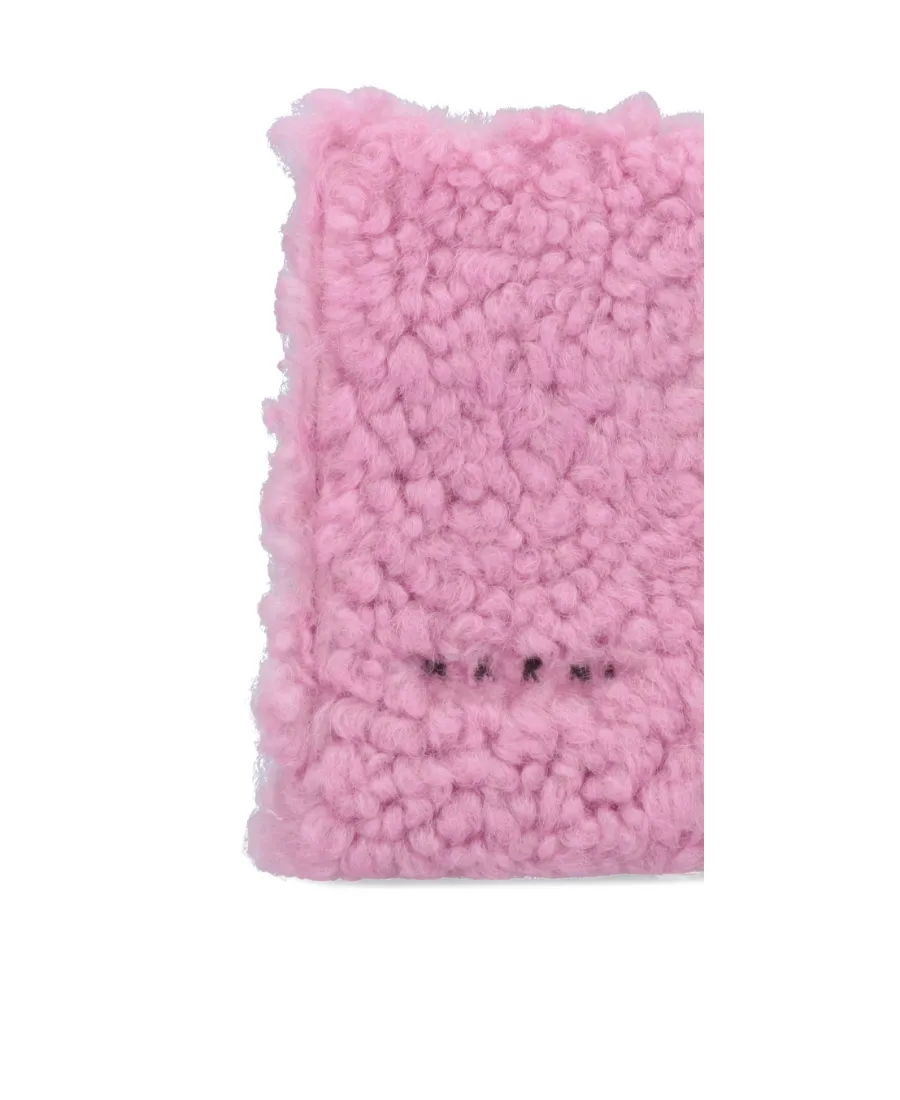 Marni Museo Logo Embroidered Shoulder Bag