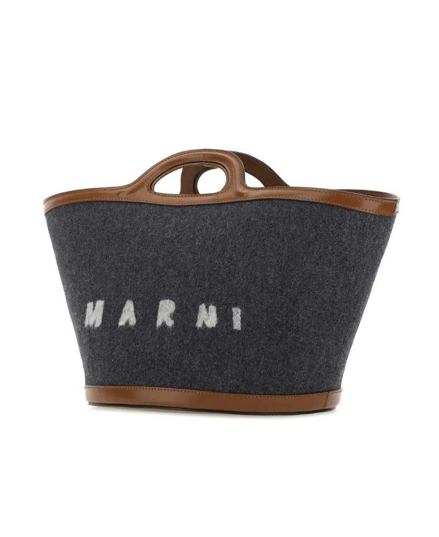 Marni Tropicalia Logo Detailed Small Shoulder Bag