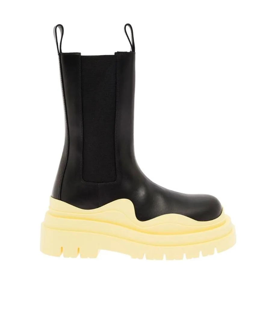 Tire Chunky-Sole Boots