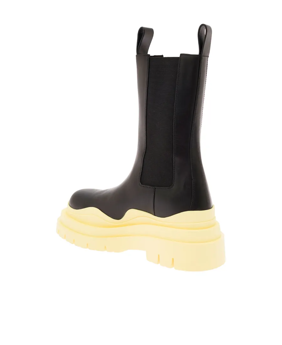 Tire Chunky-Sole Boots