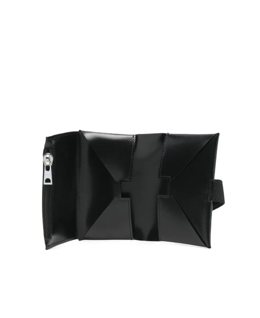 Logo-Print Tri-Fold Wallet