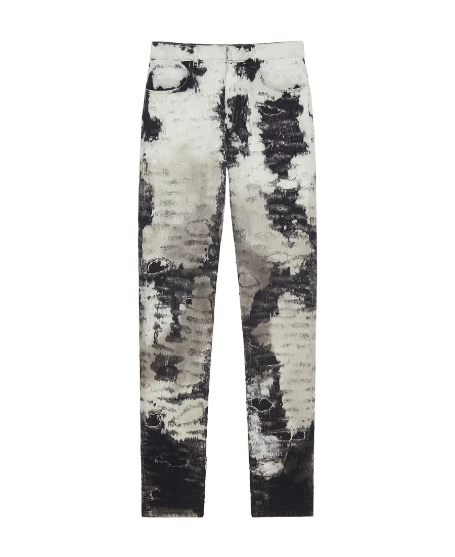 Givenchy Distressed Slim-Fit Jeans