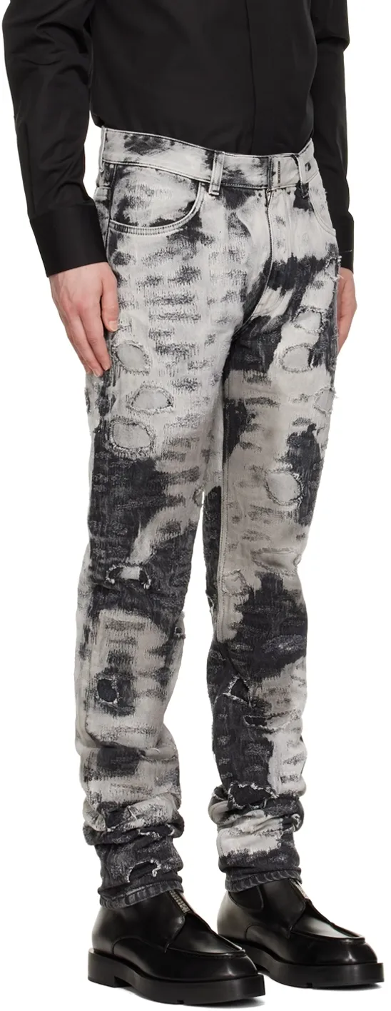 Givenchy Distressed Slim-Fit Jeans
