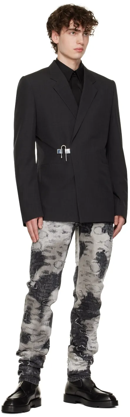 Givenchy Distressed Slim-Fit Jeans