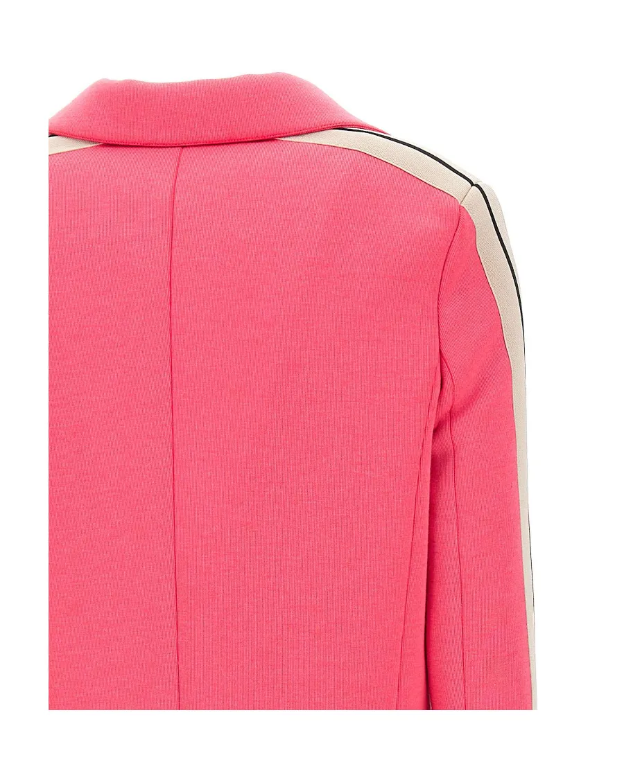 Palm Angels Stripe-Sleeved Track Blazer