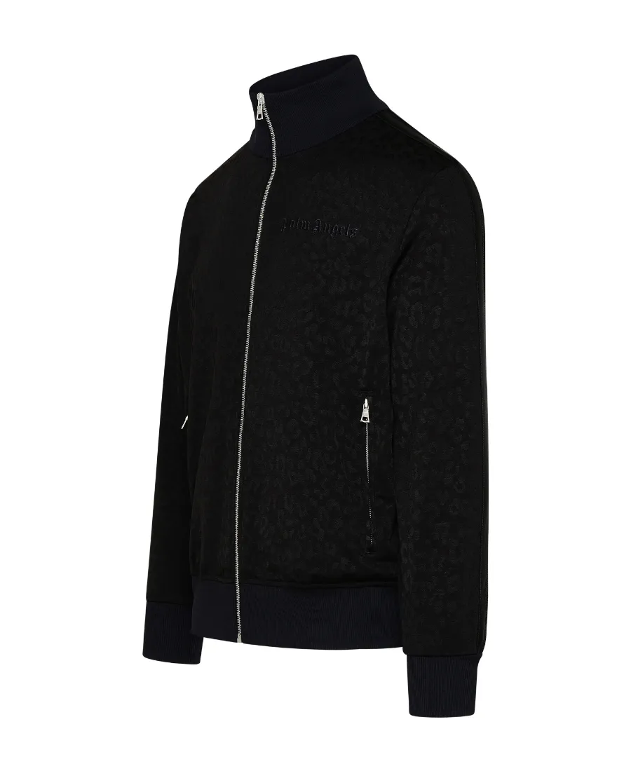 Palm Angels Logo Embroidered Zipped Track Jacket