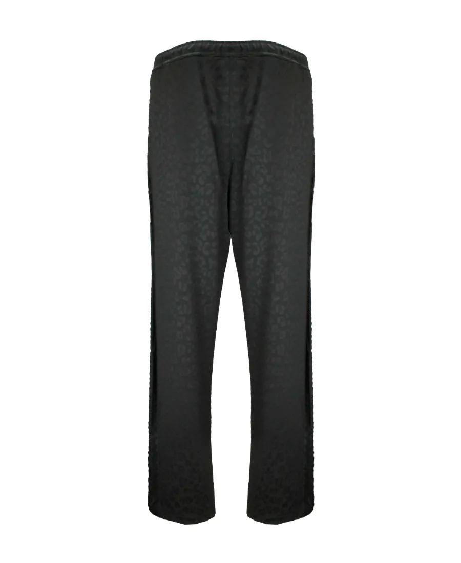 Leopard-Print Track Pants