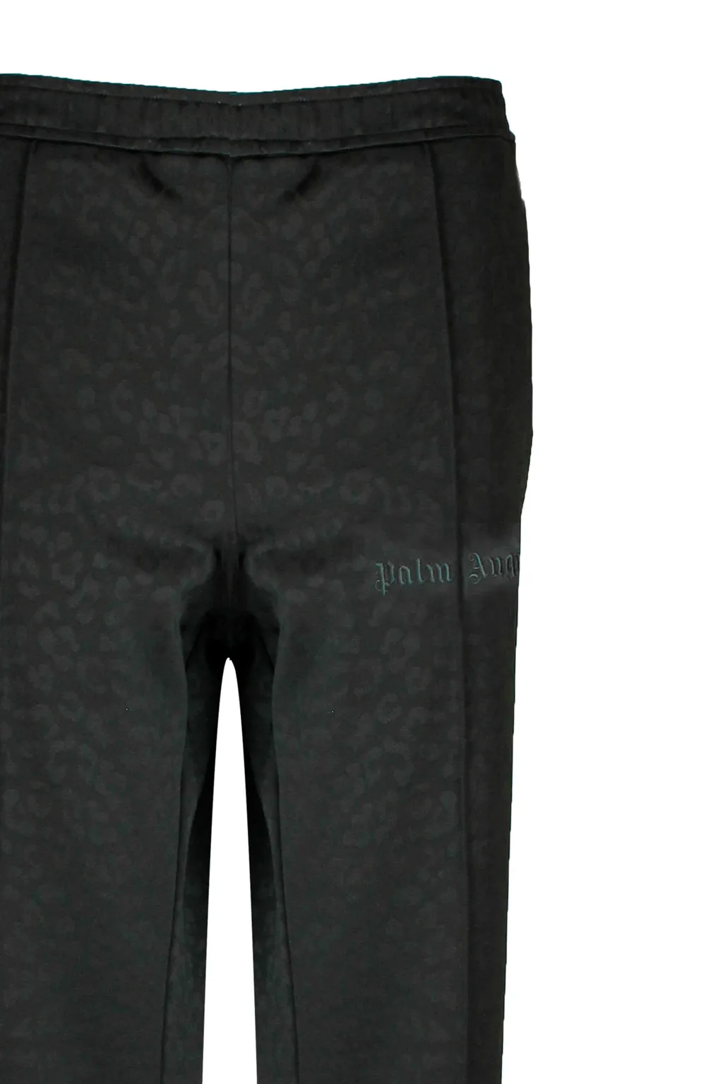 Leopard-Print Track Pants