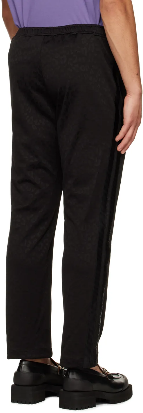 Leopard-Print Track Pants