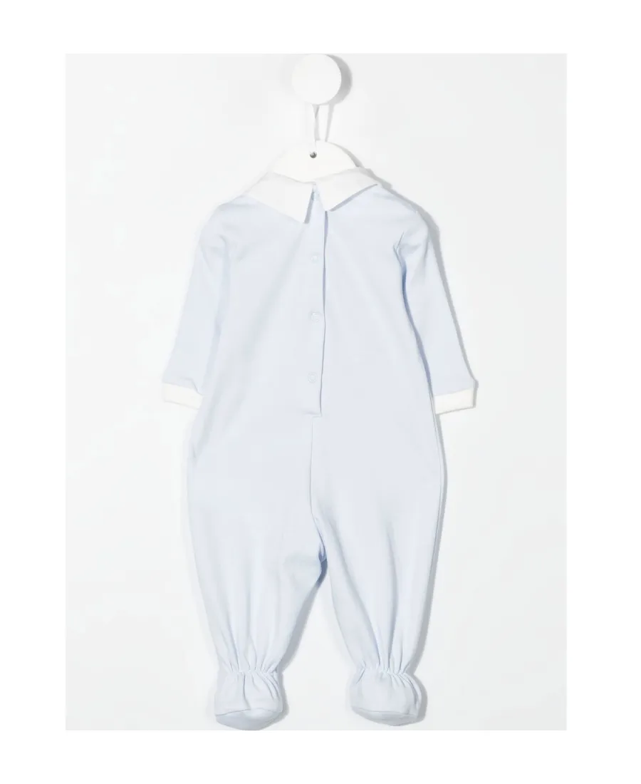 Cartoon-Print Cotton Babygrow