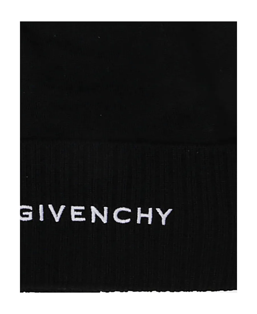 Logo-Motif Knitted Beanie