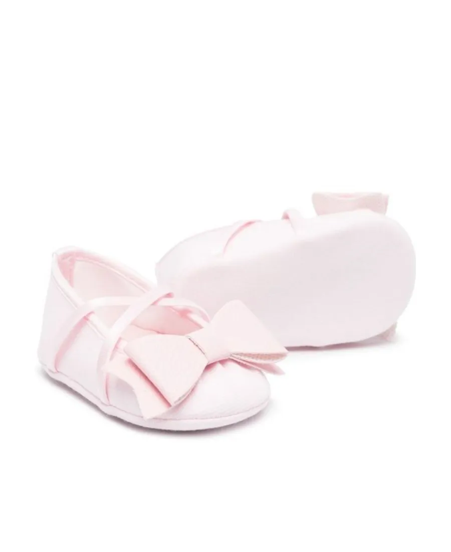Bow-Detail Headband And Shoes Set