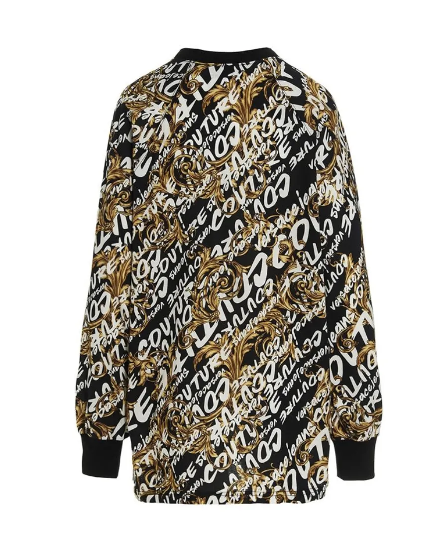 Barocco Logo-Print Dress