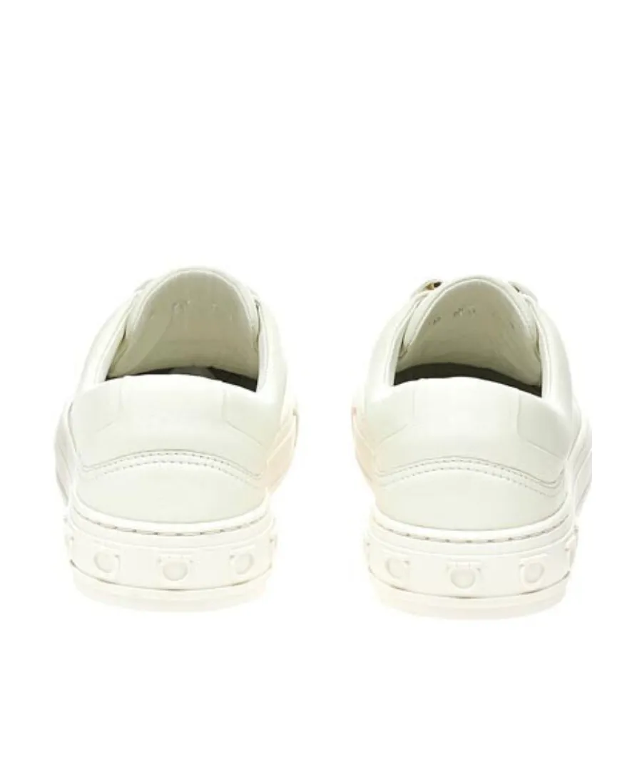 Nadine Lace-Up Leather Trainers