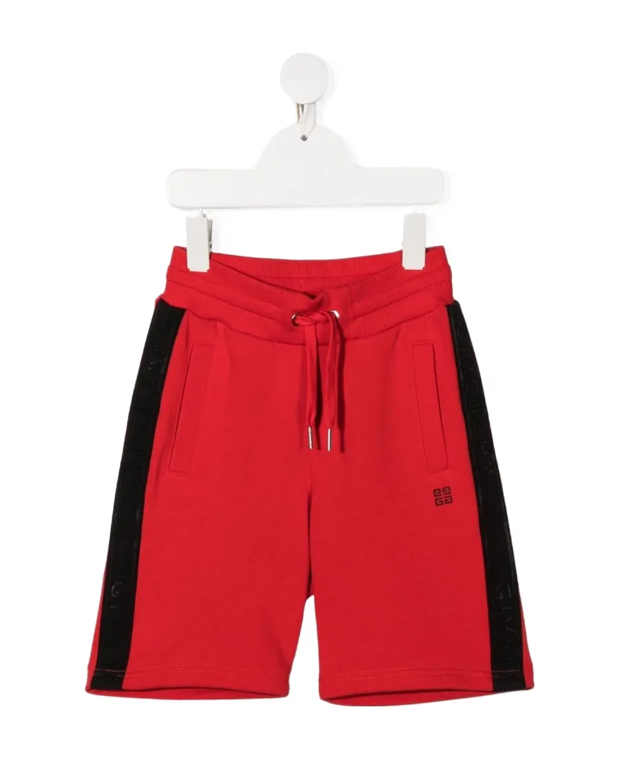 Logo Printed Sports Shorts