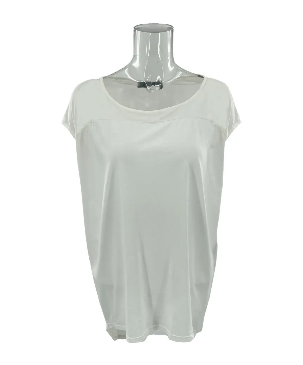Open-Necked Black Shirt