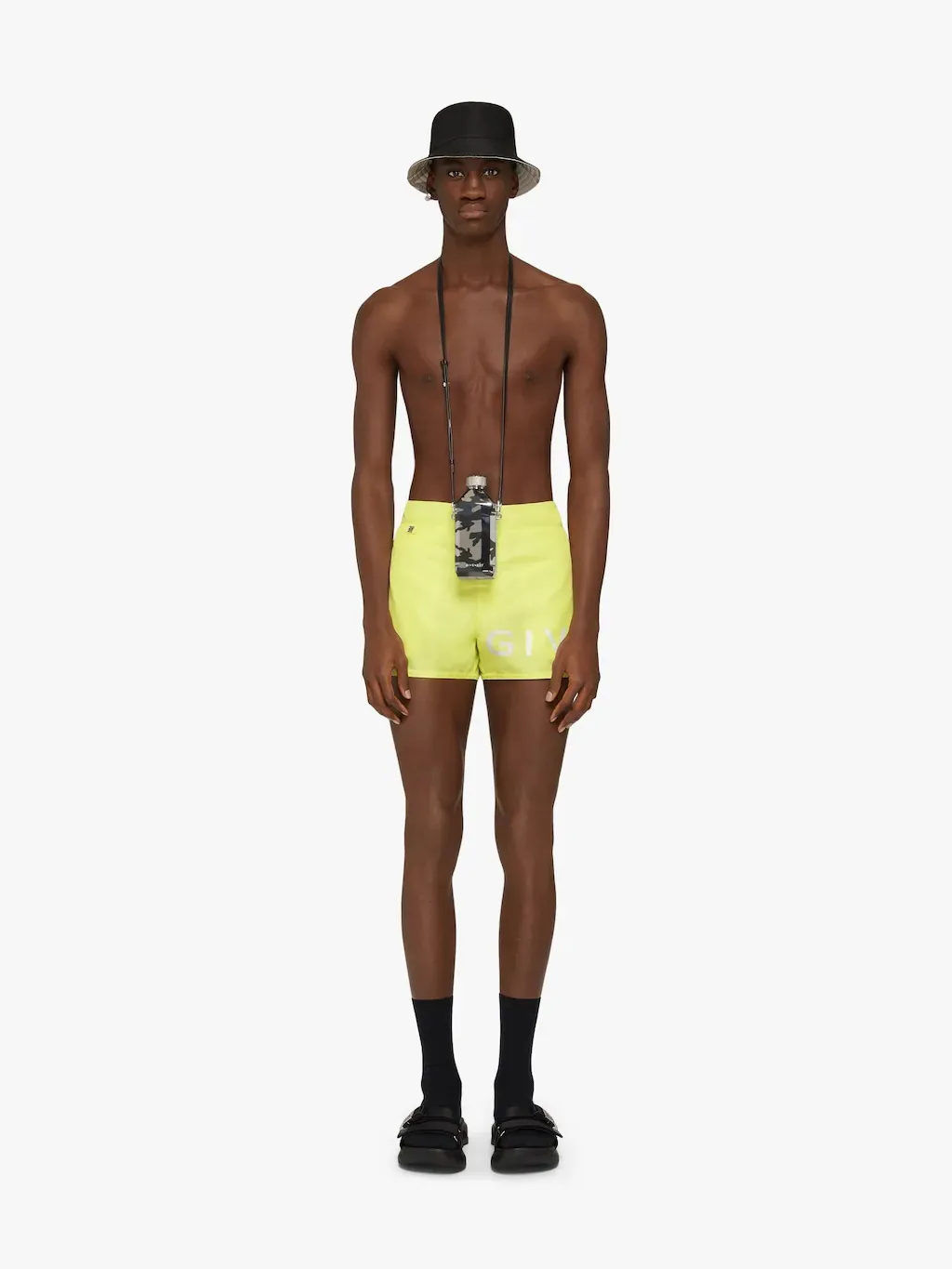 Swim Shorts In Givenchy 4G Nylon