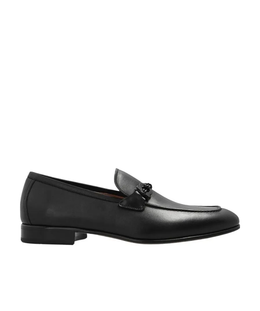 Salvatore Ferragamo Logo Plaque Loafers