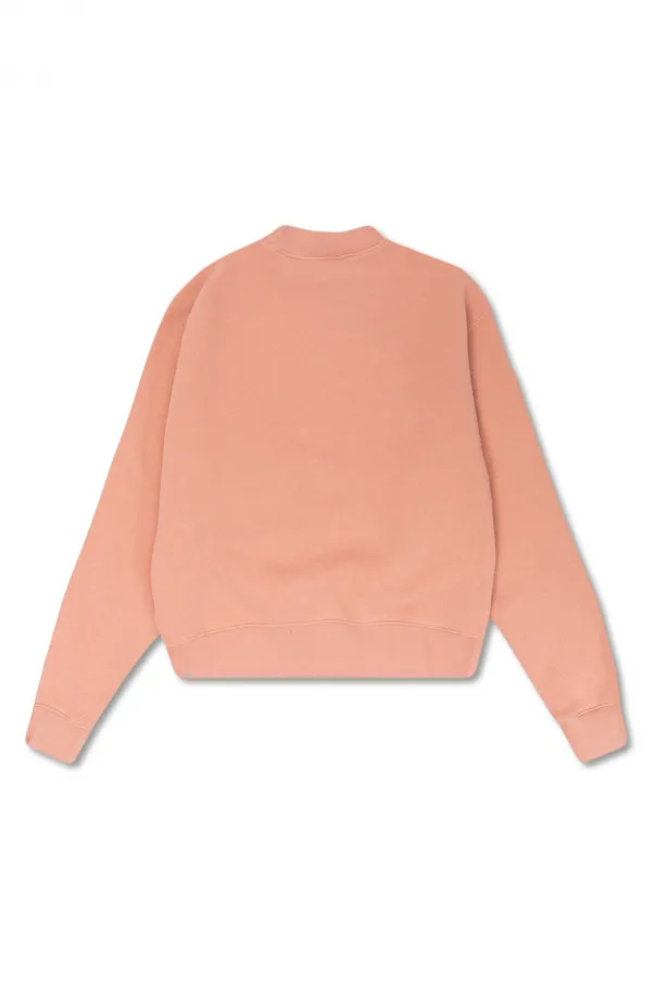 Palm Angels Kids Logo Detailed Crewneck Sweatshirt