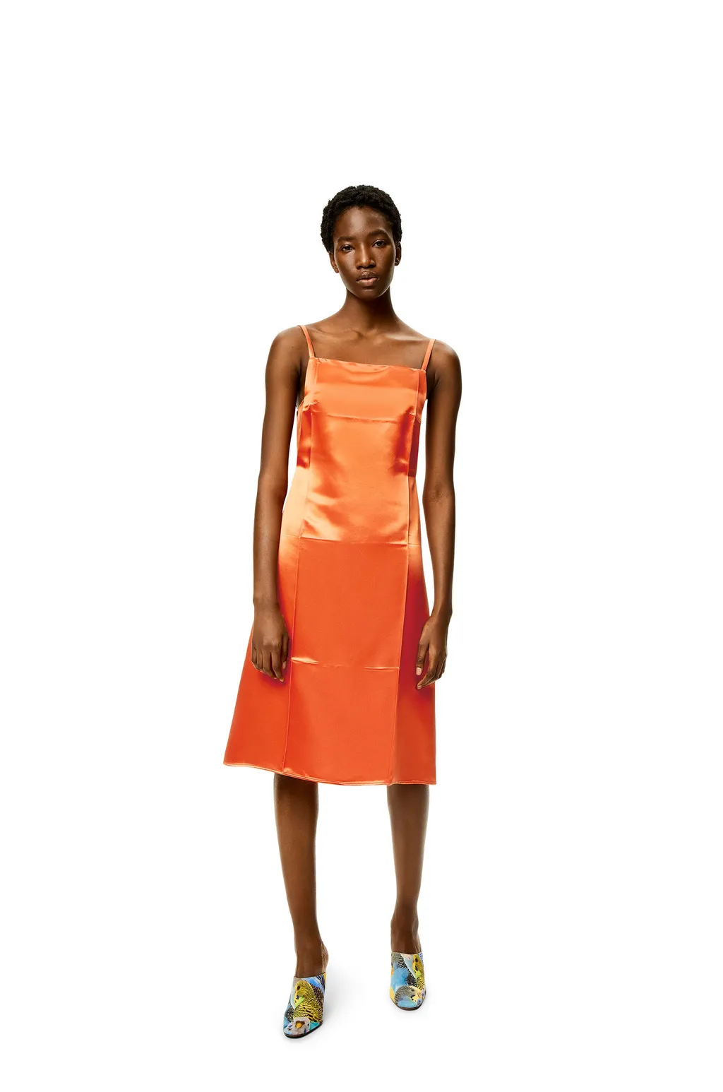 Slip Dress In Satin