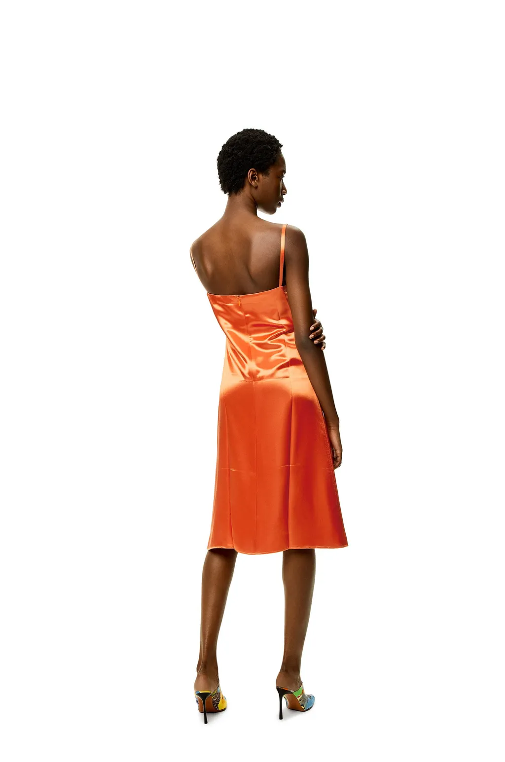 Slip Dress In Satin