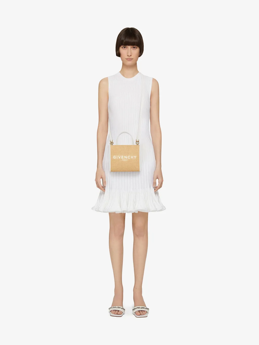 Embroidered-Logo Tote Bag