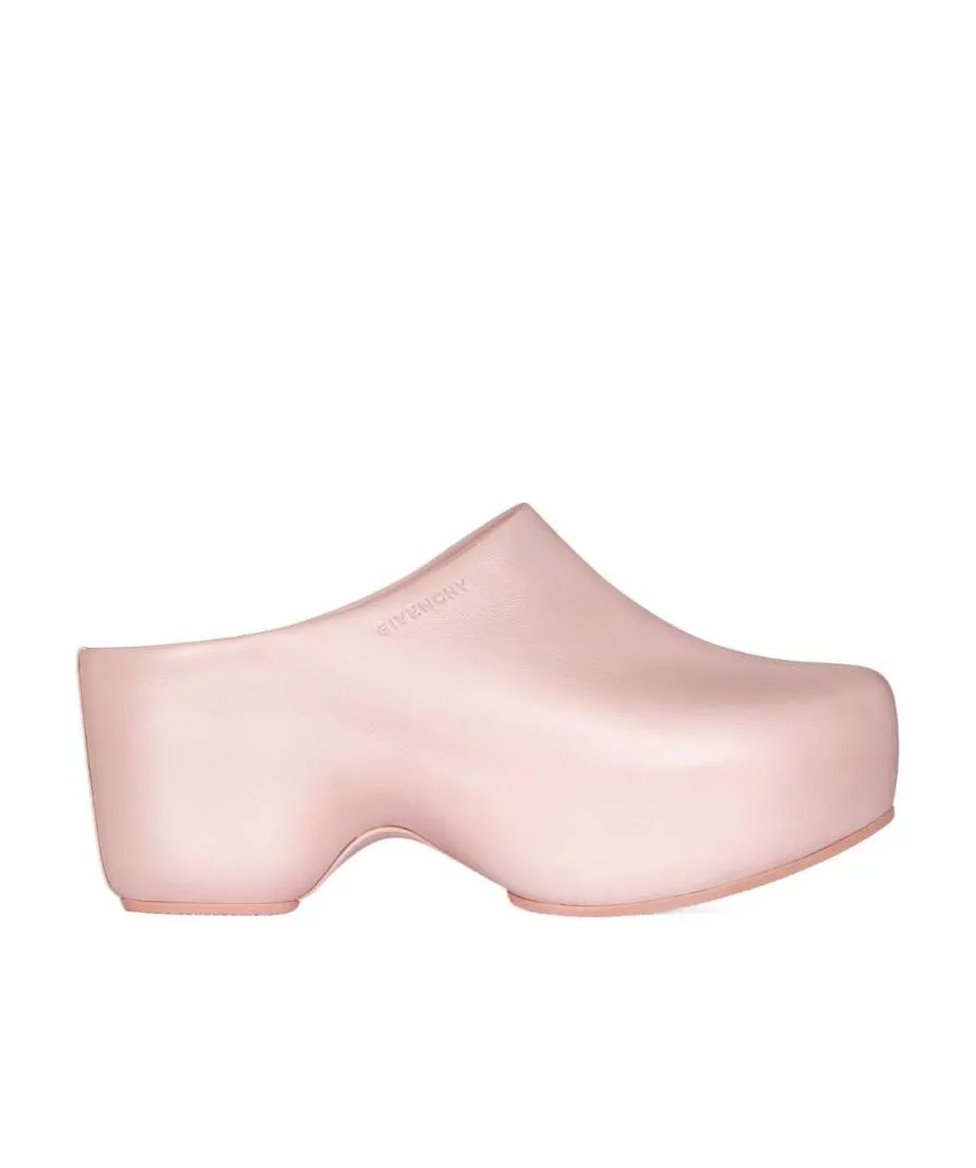 Givenchy Logo Debossed Slip-On Clogs