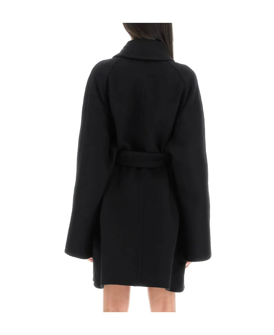 Givenchy Zipped Tie-Waisted Coat