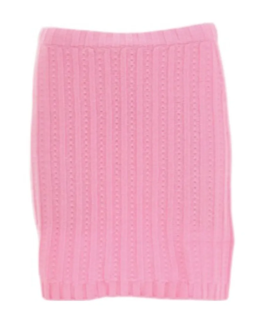 High-Rise Knitted Skirt